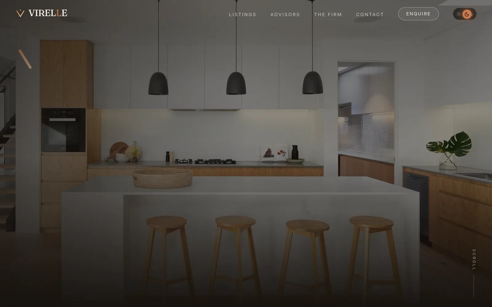 Screenshot of the Virelle demo build